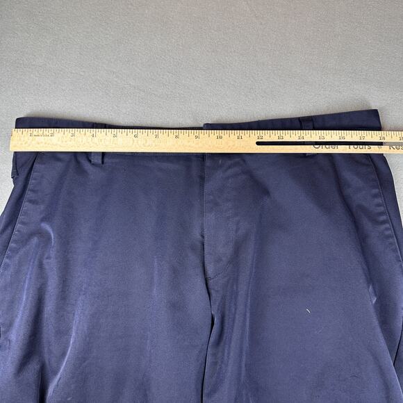 Adidas Golf Shorts Mens 36 Navy Blue Athletic Performance Stretch Pockets Logo - Picture 4 of 12